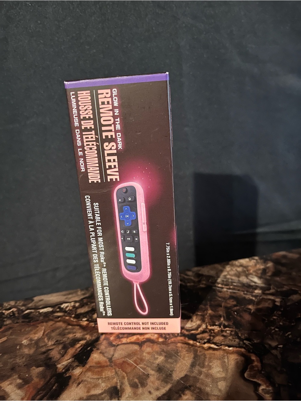 Glow in the Dark Remote Sleeve - Pink